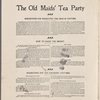 The old maids' tea party