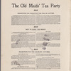 The old maids' tea party