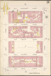 Manhattan, V. 2, Plate No. 28 [Map bounded by E. 14th St., Avenue A, E. 10th St., 1st Ave.]