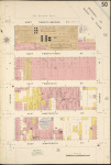 Manhattan, V. 2, Plate No. 50 [Map bounded by E. 22nd St., Avenue B, E. 18th St., Avenue A]