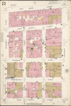 Manhattan, V. 3, Plate No. 23 [Map bounded by E. 9th St., Broadway, W. 4th St., Washington Sq.]