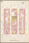 Manhattan, V. 3, Plate No. 33 [Map bounded by 8th Ave., W. 19th St., 7th Ave., W. 16th St.]