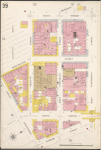 Manhattan, V. 3, Plate No. 39 [Map bounded by 10th Ave., W. 14th St., Hudson St., Gansevoort St.]