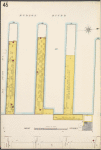 Manhattan, V. 3, Plate No. 45 [Map bounded by Hudson River, West St.]