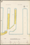 Manhattan, V. 3, Plate No. 47 [Map bounded by Hudson River, West St.]