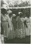 Candid portrait of five women