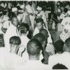 View of participants and attendees at ceremony