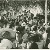 View of participants at ceremony, 1941-42