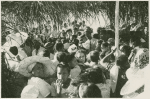 View of participants at ceremony, 1941-42