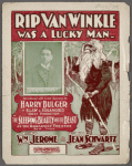 Rip Van Winkle was a lucky man