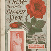 A rose with a broken stem