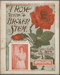 A rose with a broken stem