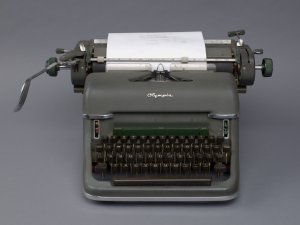 Olympia typewriter belonging to Terry Southern