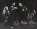 Liv Ullmann, John Lithgow, and Robert Donley in the stage production Anna Christie