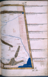 Second map of Asia (Byzantium and surrounding, as Sarmatia Asiatica), in full gold border
