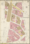 Manhattan, V. 1, Plate No. 22 [Map bounded by Centre St., New Chambers St., New Bowery, Frankfort St.]