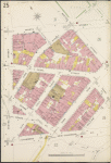 Manhattan, V. 1, Plate No. 25 [Map bounded by Worth St., Baxter St., William St., New Chambers St., Centre St.]