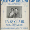 Shadows on the blind
