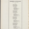 Shadows on the blind