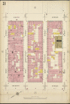 Manhattan, V. 5, Plate No. 21 [Map bounded by 8th Ave., West 31st St., 7th Ave., West 28th St.]