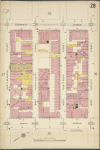 Manhattan, V. 5, Plate No. 28 [Map bounded by 11th Ave., West 40th St., 10th Ave., West 37th St.]