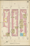 Manhattan, V. 5, Plate No. 34 [Map bounded by 8th Ave., West 40th St., 7th Ave., West 37th St.]