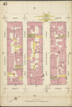 Manhattan, V. 5, Plate No. 43 [Map bounded by 9th Ave., West 43rd St., 8th Ave., West 40th St.]