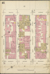 Manhattan, V. 5, Plate No. 45 [Map bounded by 8th Ave., West 43rd St., 7th Ave, Broadway, West 40th St.]