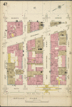 Manhattan, V. 5, Plate No. 47 [Map bounded by 7th Ave., West 43rd St., 6th Ave., West 40th St.]
