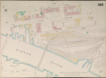 Bronx, V. 9, Double Page Plate No. 185 [Map bounded by East 134th St., Willis Ave., Harlem River, East 129th St., 3rd Ave.]