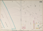 Bronx, V. 9, Double Page Plate No. 206 [Map bounded by Sedgwick Ave., Mott Ave., East 150th St., Harlem River.]