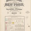 Insurance maps of the City of New York. Borough of Manhattan.Surveyed and published by the Sanborn-Perris Map Co., Limited, 115 Broadway. Volume 5. 1899.
