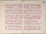 Manhattan, V. 5, Double Page Plate No. 101 [Map bounded by West 52nd St., 8th Ave., West 47th St., 10th Ave.]