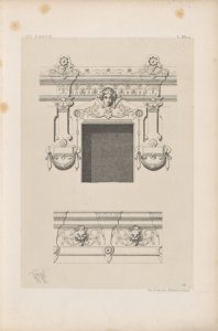 Spécimens de la décoration et de l'ornementation au XIXe. siècle, par Liénard ...