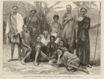 Group of Soudanese slave-girls, recently captured at Cairo.