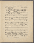 The song I heard one Sunday morn