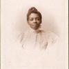 Studio portrait of a woman.