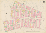 Manhattan, V. 3, Double Page Plate No. 55 [Map bounded by Hudson St., Perry St., W. 4th St., Cornelia St., Commerce St.]