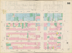 Manhattan, V. 3, Double Page Plate No. 58 [Map bounded by E. 14th St., University Pl., E. 10th St., W. 10th St., 6th Ave., W. 14th St.]