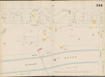 Manhattan, V. 11 1/2, Double Page Plate No. 244 [Map bounded by Audubon Ave., W. 181st St., Harlem River, W. 170th St.]