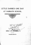 Little Dansie's one day at Sabbath school