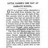 Little Dansie's one day at Sabbath school