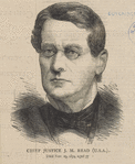 Chief Justice J. M. Read (U.S.A.) Died Nov. 29, 1874 aged 77.