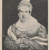 Mme. Recamier à l'âge de 55 ans, par le baron Gros
