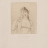 Madame Recamier (Juliette Bernard) Neé à Lyon, 3 Xbre. 177 7 +  à Paris, 11 Mai, 1849