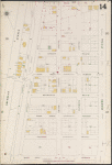 Bronx, V. 13, Plate No. 14 [Map bounded by E. 184th St., Jerome Ave., E. 181st St., Aqueduct Ave.]