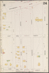 Bronx, V. 13, Plate No. 24 [Map bounded by Kingsbridge Rd., Jerome Ave., E. 190th St., Aqueduct Ave.]