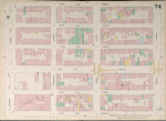 Manhattan, V. 4, Double Page Plate No. 74  [Map bounded by E. 37th St., 2nd Ave., E. 32nd St., 4th Ave.]