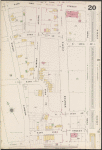 Bronx, V. 14, Plate No. 20 [Map bounded by E. 189th St., Park Ave., E. 183rd St., Tiebout Ave.]