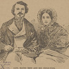 Capt. Mayne Reid and his child-wife.